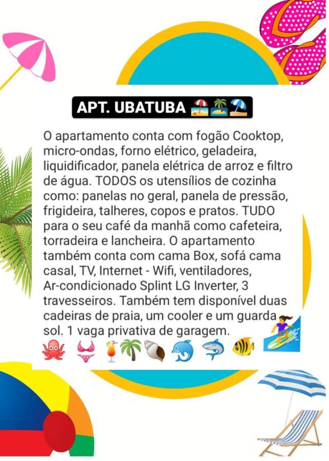Apartamento Ubatuba - Praia Grande - 250M Da Praia 外观 照片